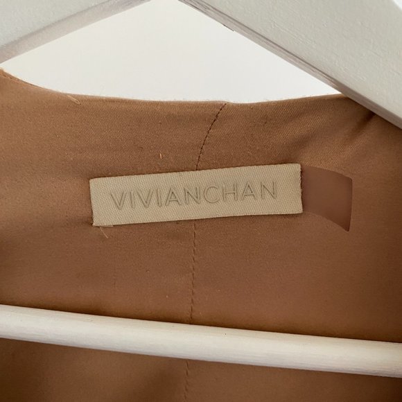 Revolve Camel Coat - Vivian Chan Cuttrell - Picture 2 of 6